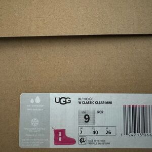 UGG Classic Clear Mini Boots - Pink